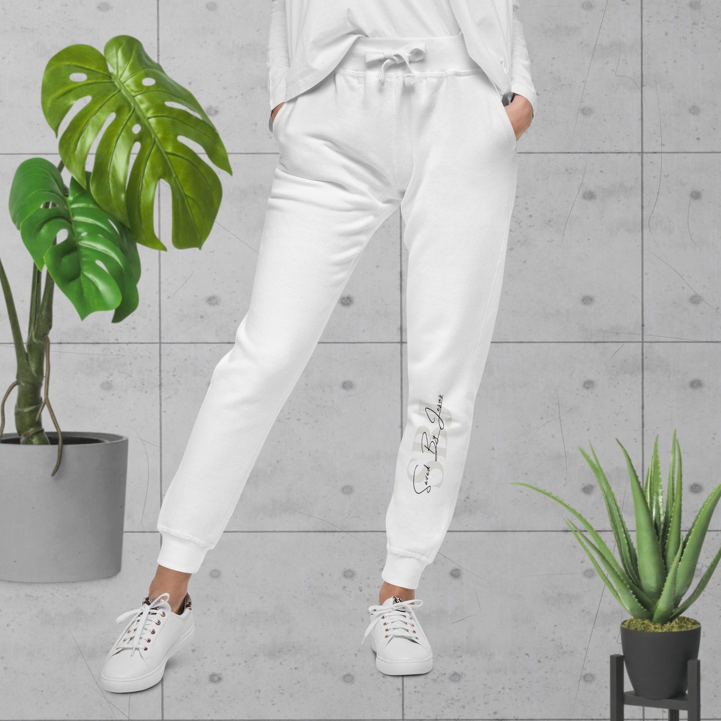 Unisex fleece sweatpants